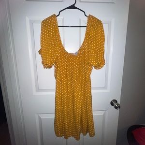 Fashion nova woman’s dress polka dots